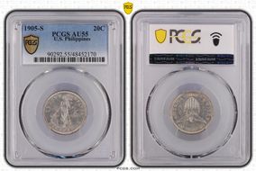 1905-S 20C AU55