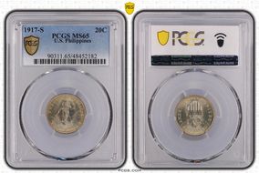 1917-S 20C MS65