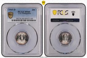 1945-D 20C MS66