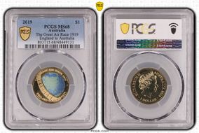 2019 $1 The Great Air Race 1919 England to Australia MS68