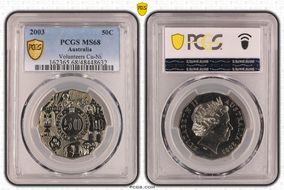 2003 50C Volunteers Cu-Ni MS68