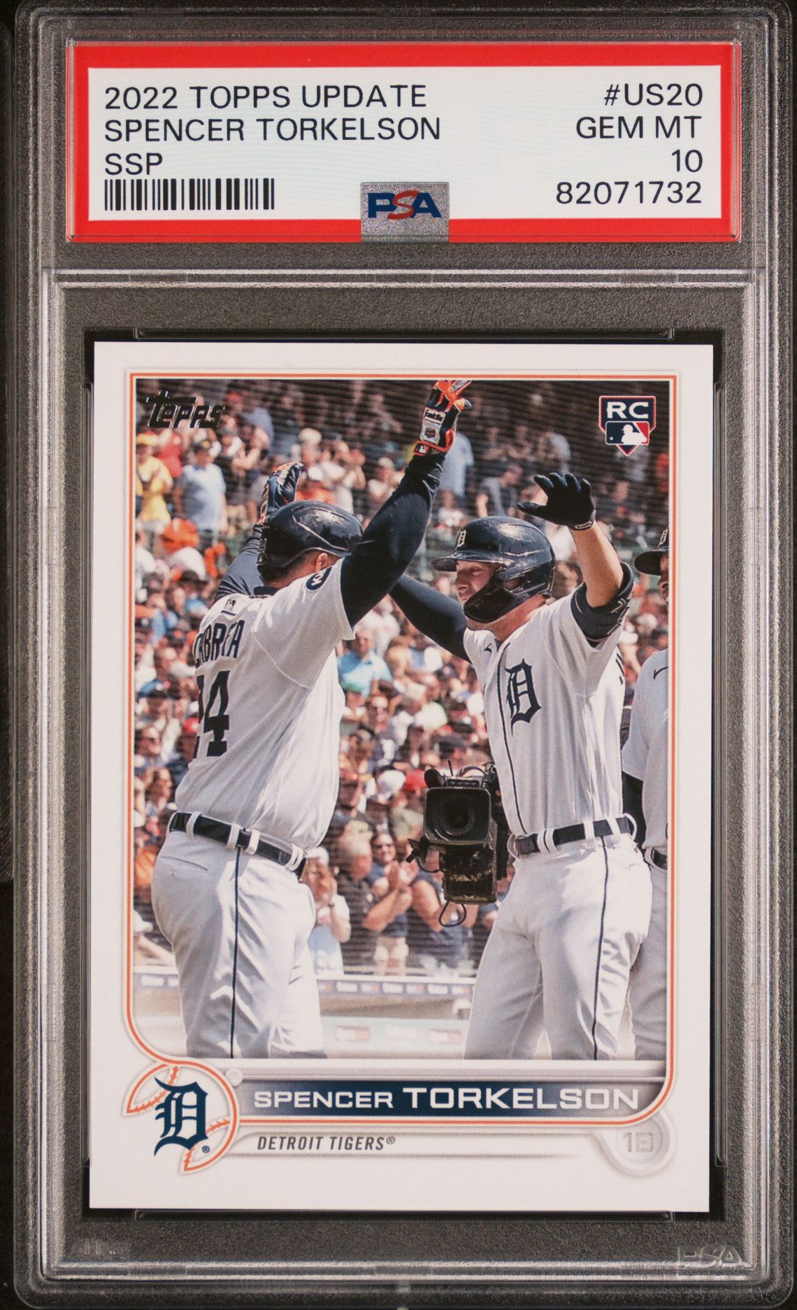 2022 Topps TOPPS UPDATE SSP #US20 Spencer Torkelson front