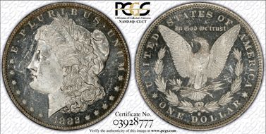 1882-O $1 MS62DMPL