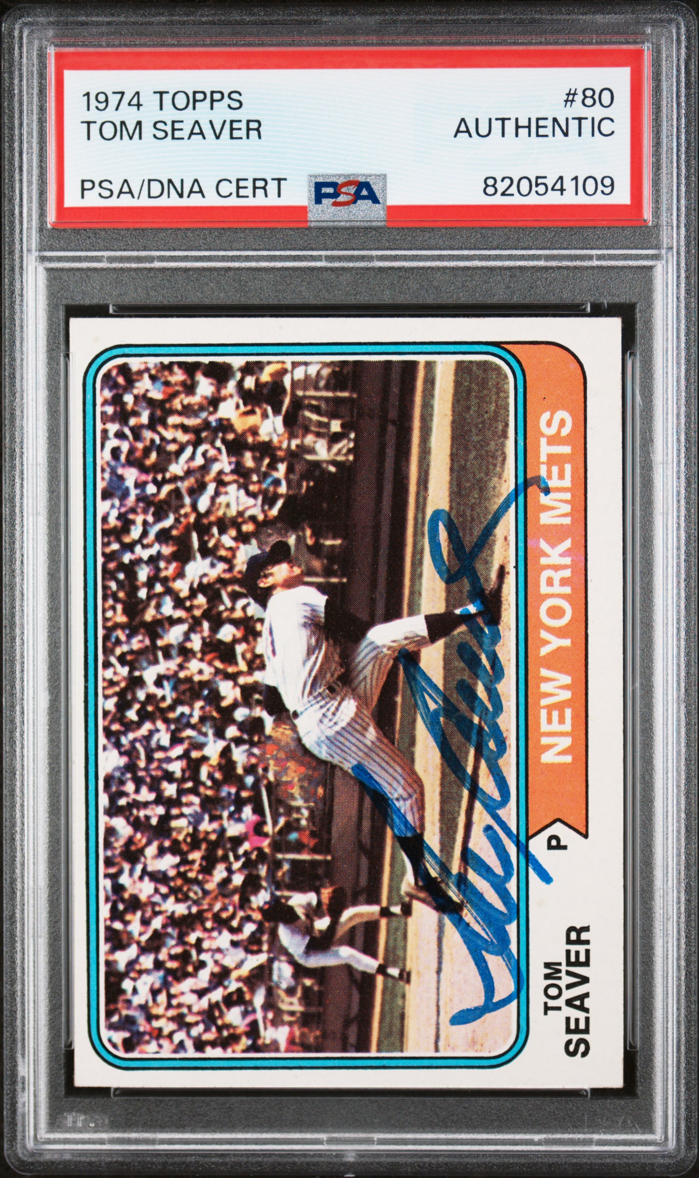 1974 Topps Tom Seaver #80 front