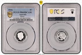 2016 1C Silver PR69DCAM