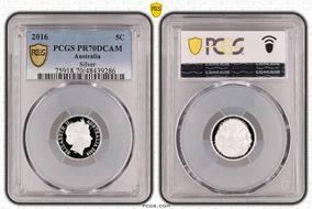 2016 5C Silver PR70DCAM