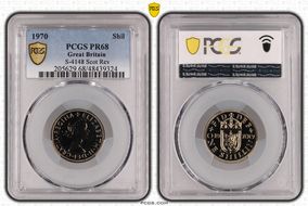 1970 Shil S-4148 Scottish Rev PR68