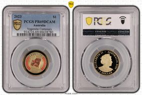 2023 $1 Vegemite Centenary Colorized PR69DCAM