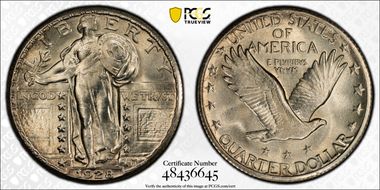 1928-S 25C MS65