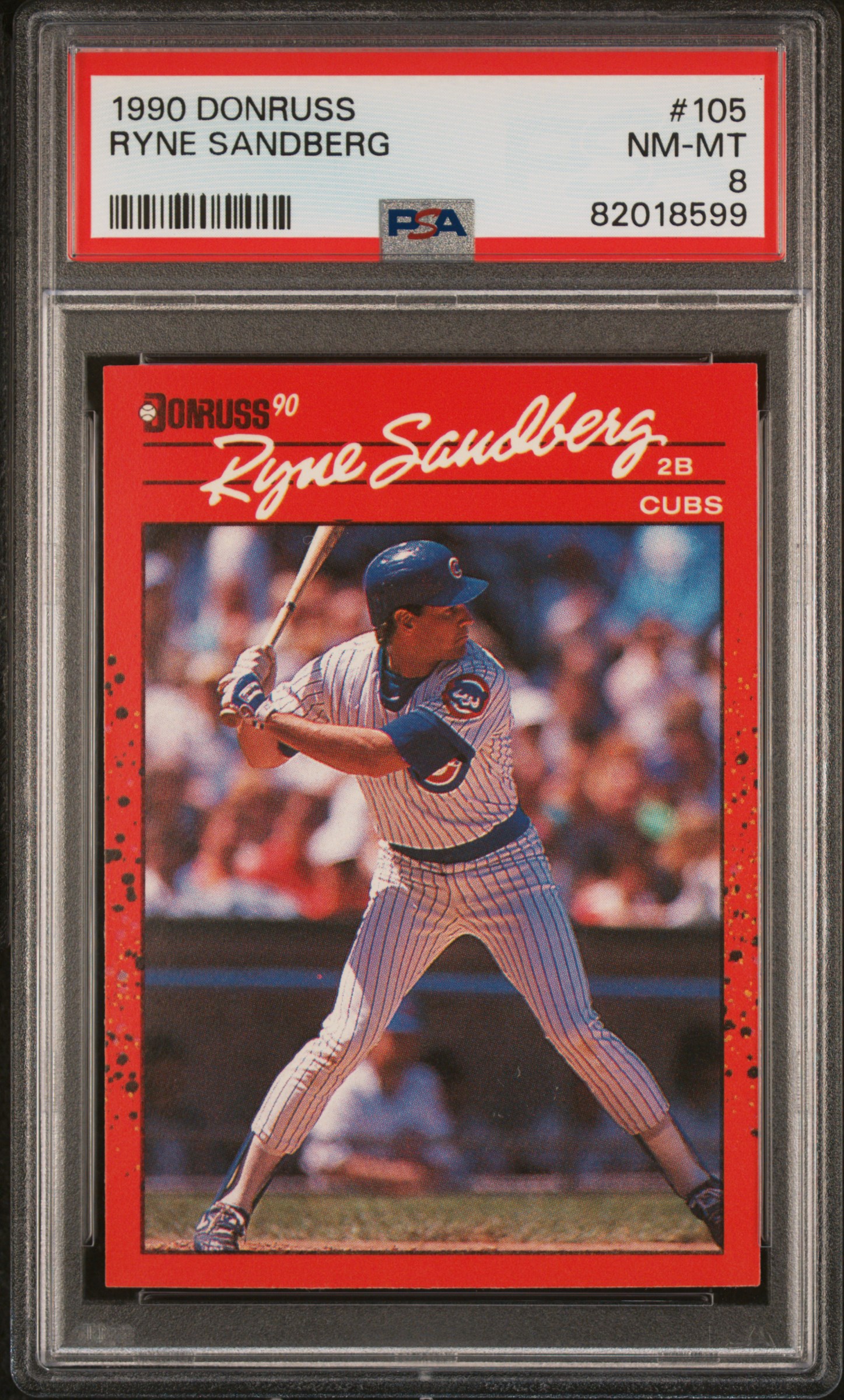 1990 DONRUSS #105 RYNE SANDBERG