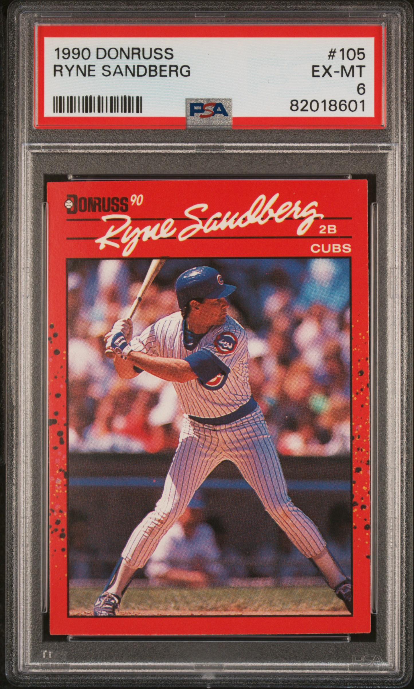 1990 DONRUSS #105 RYNE SANDBERG