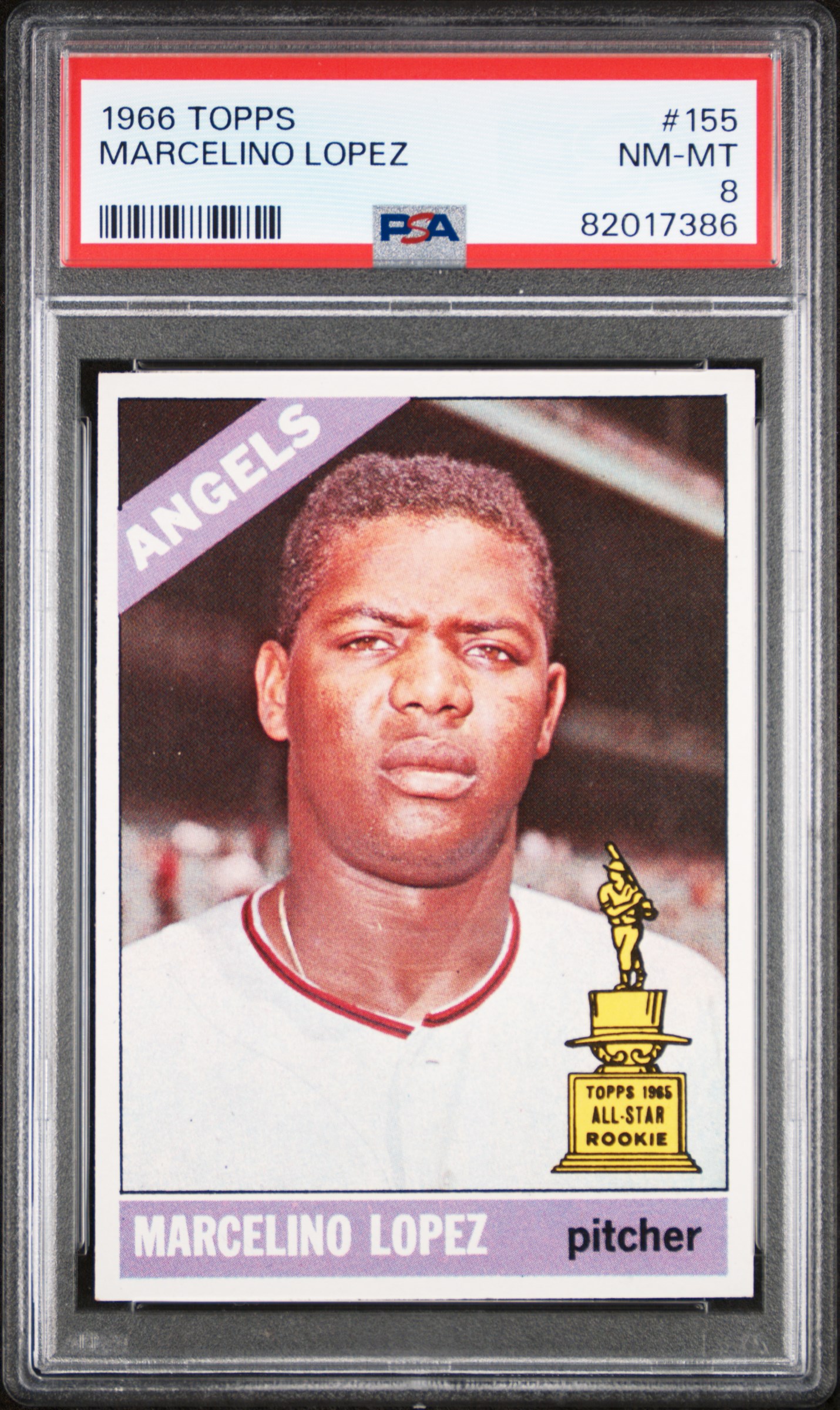 1966 TOPPS #155 MARCELINO LOPEZ