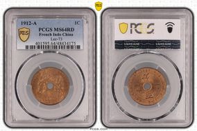 1912-A 1C Lec-73 MS64RD