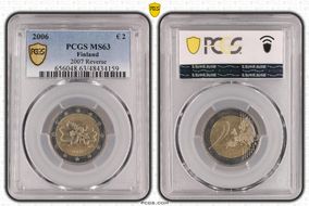 2006 € 2 2007 Reverse MS63