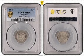 1925 Lev KM-37 Poissy MS66