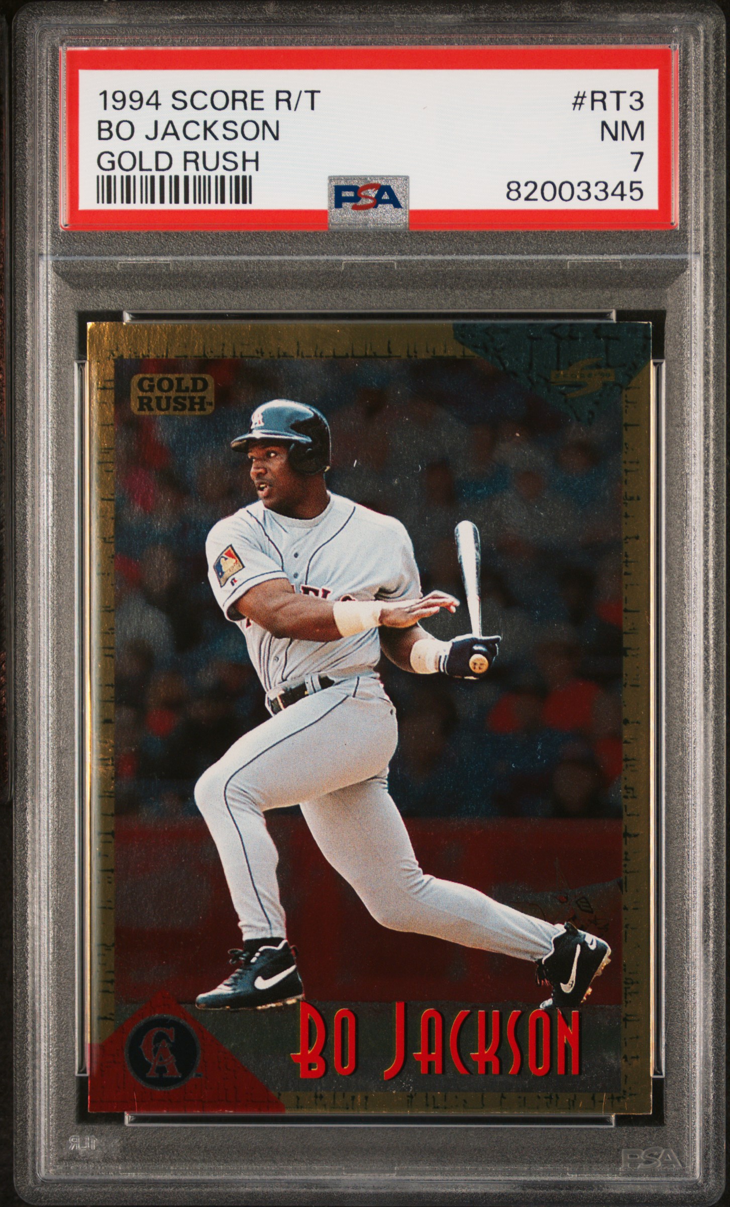 1994 SCORE ROOKIE TRADED #RT3 BO JACKSON GOLD RUSH