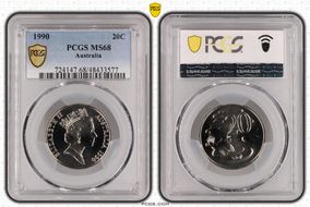 1990 20C MS68