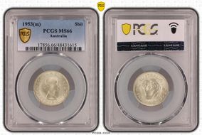 1953(m) Shil MS66