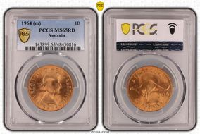 1964 (m) 1D MS65RD