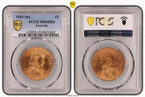 1964 (m) 1D MS65RD