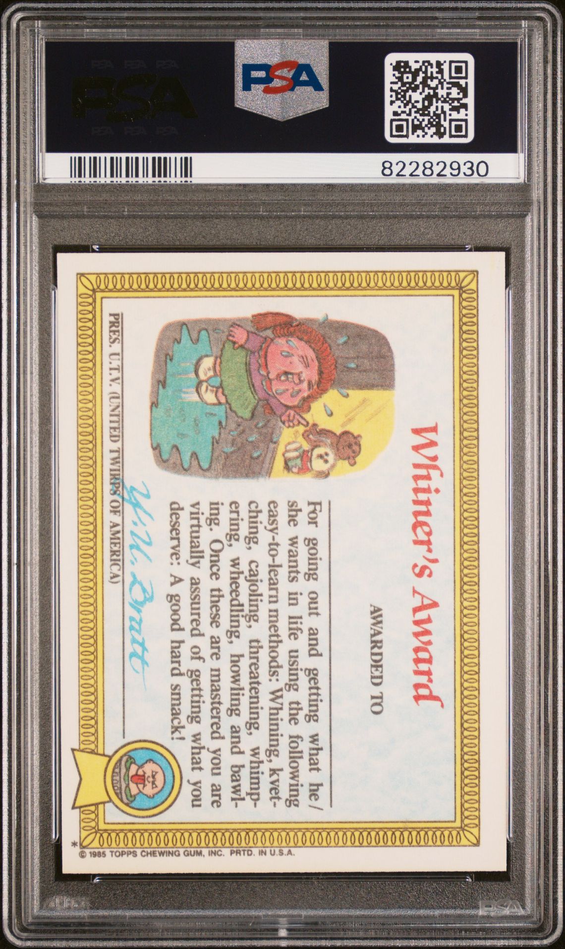 Frigid Bridget PSA 9