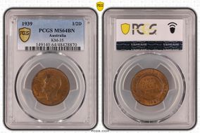 1939 1/2D KM-35 MS64BN