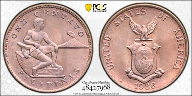 1938-M 1C MS65RD