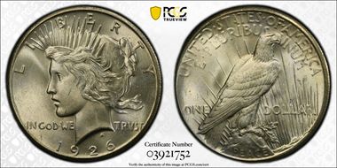 1926 $1 MS64