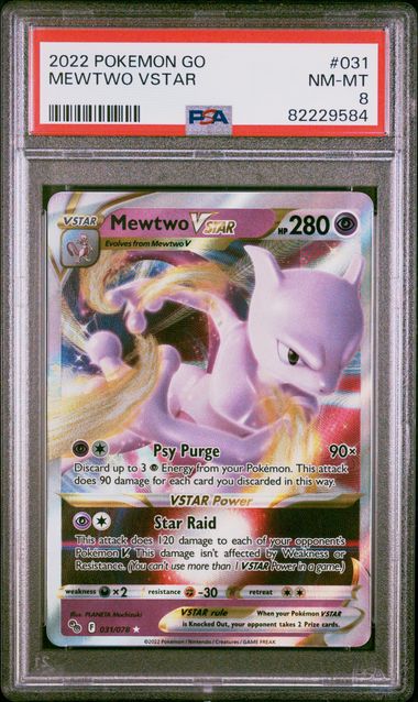 2000 Danone Pokemon Stadium Tip Shiny Gold #8 Mewtwo - PSA GEM MT 10 - Pop  3 on Goldin Auctions