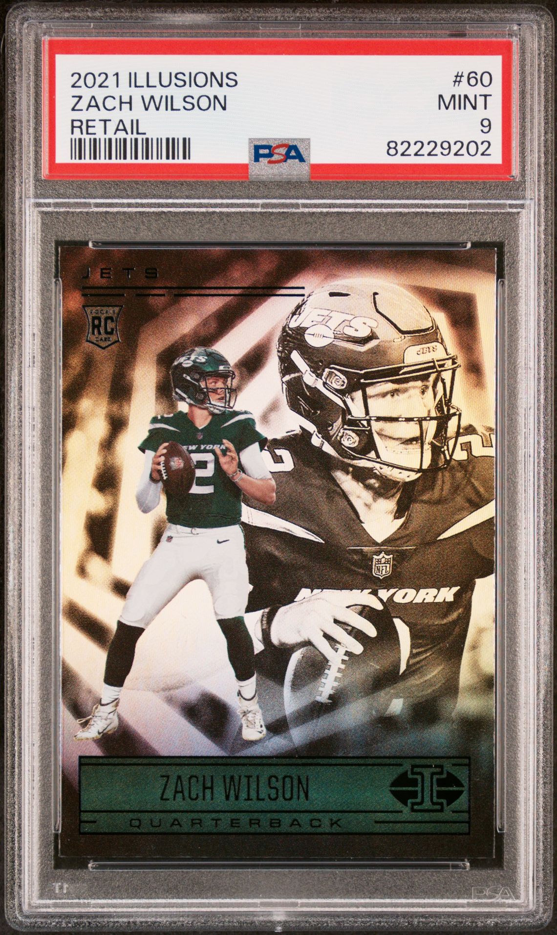 2021 Panini PANINI ILLUSIONS RETAIL #60 Zach Wilson front