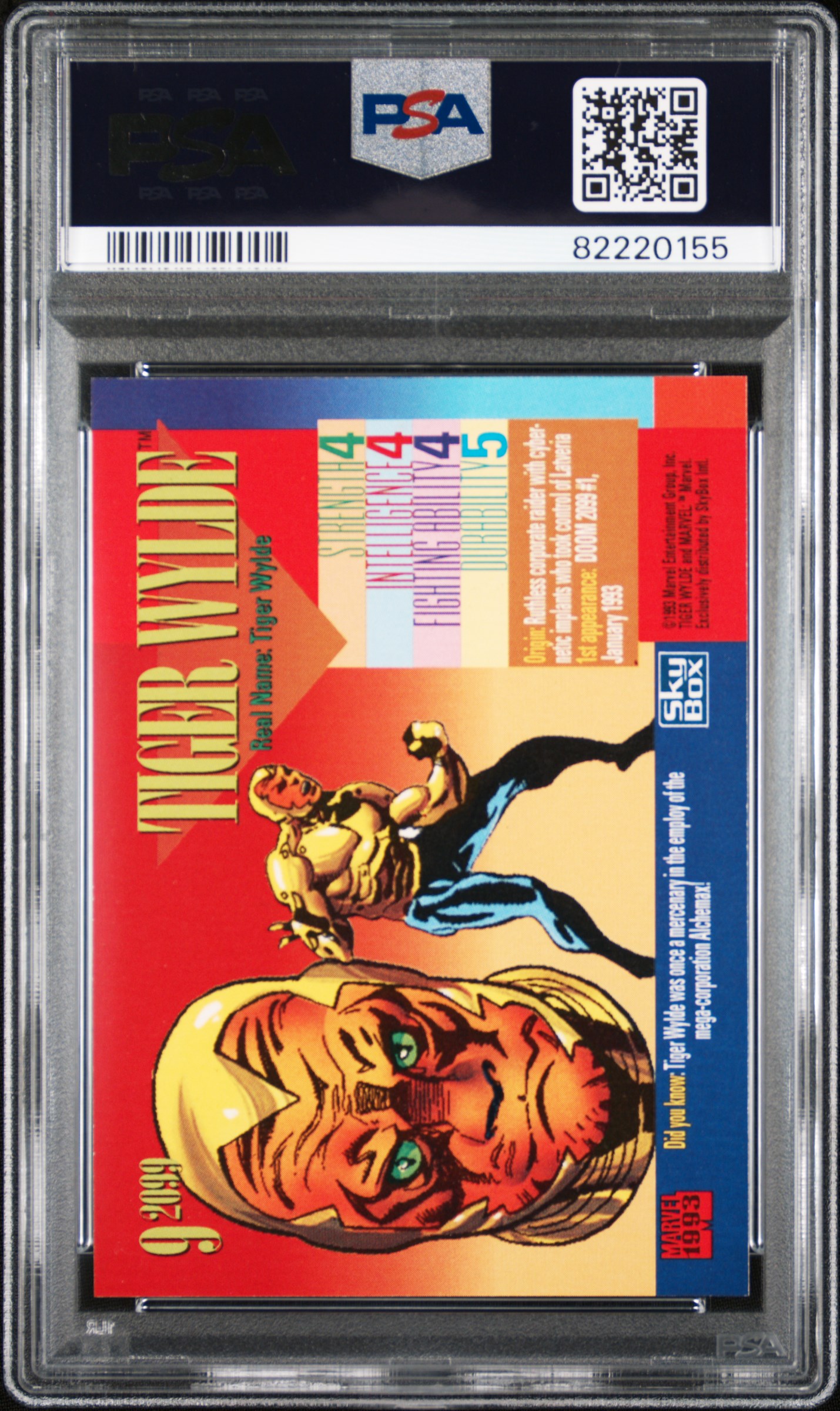 Non-Sports - 1993 Marvel Universe Red Foil 2099: Mike's 1993