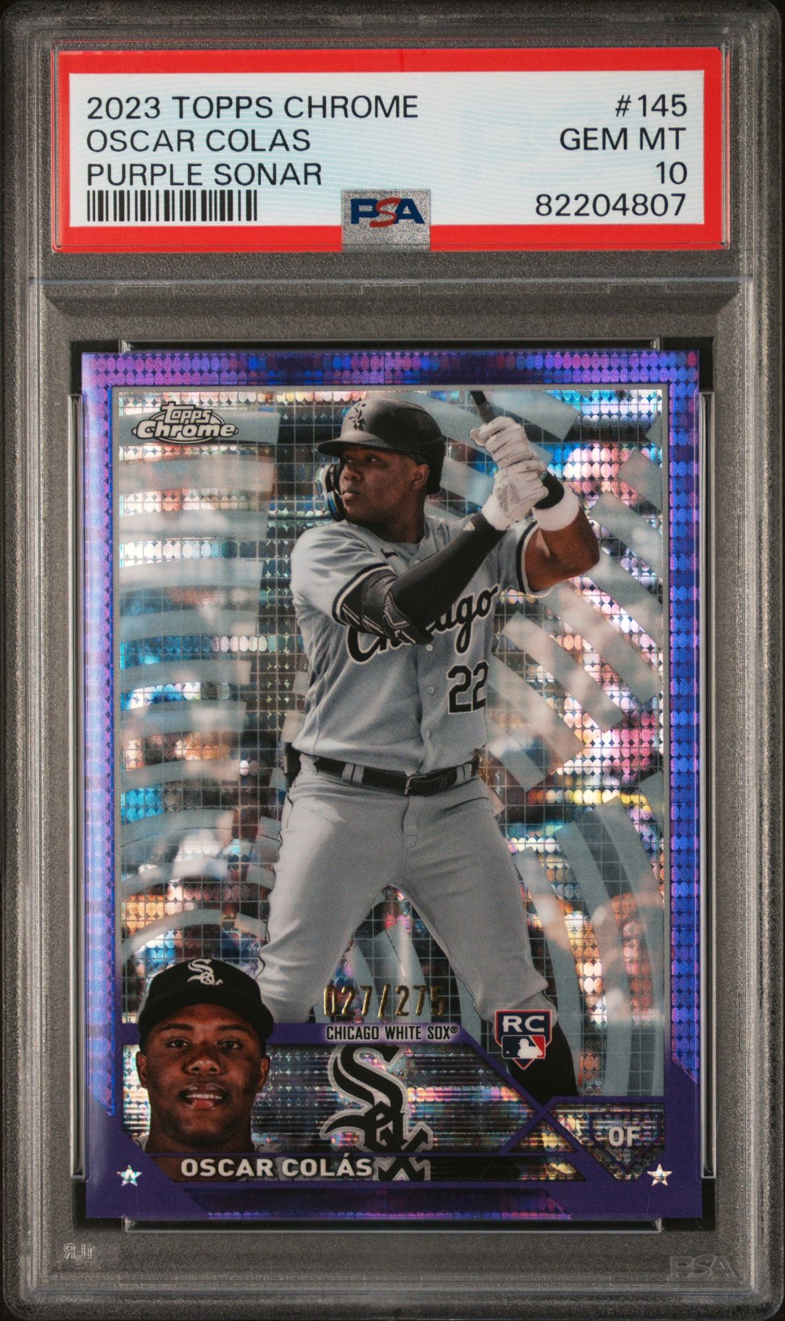 2023 Topps Chrome #145 Oscar Colas front