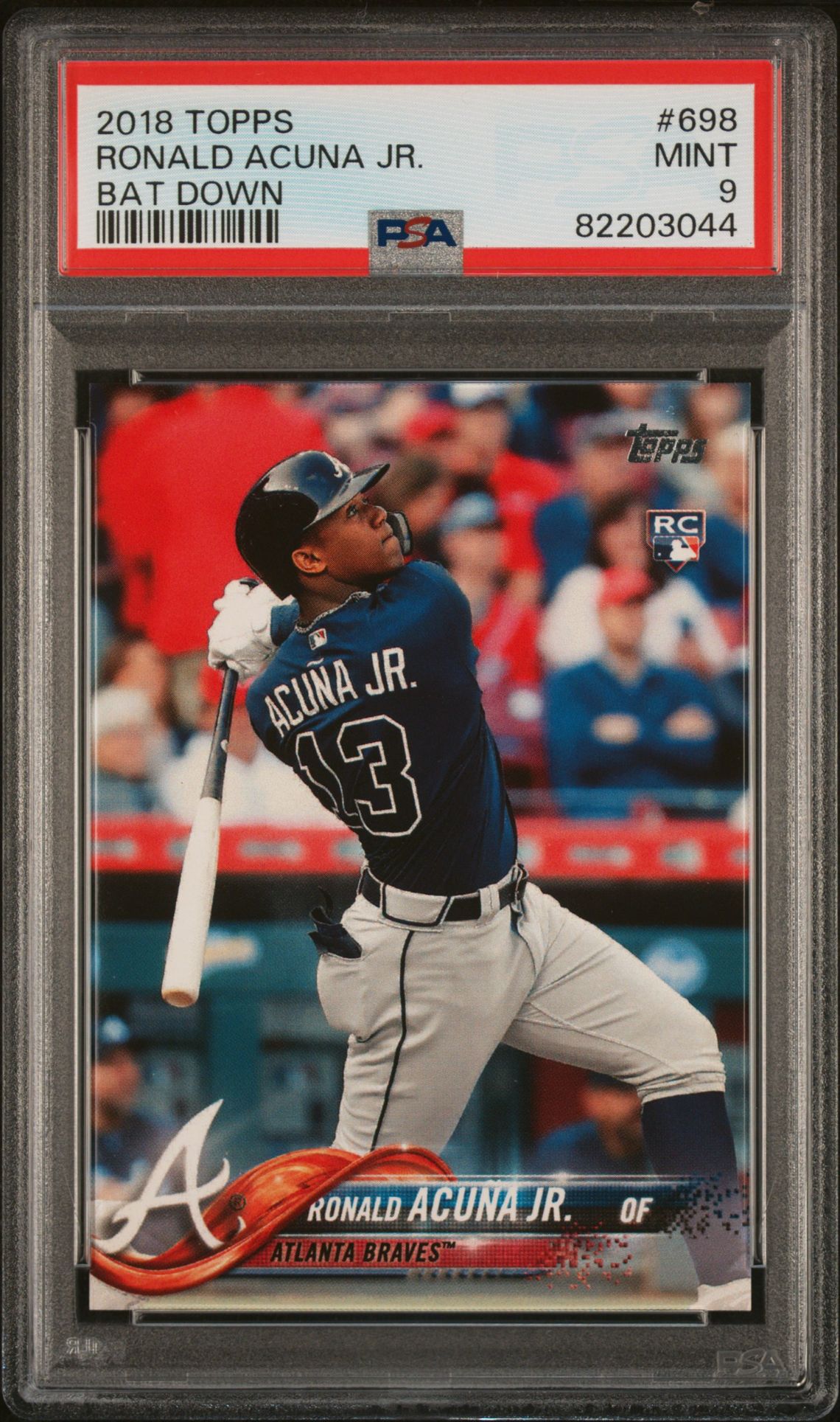 2018 Topps TOPPS BAT DOWN #698 Ronald Acuna Jr. front