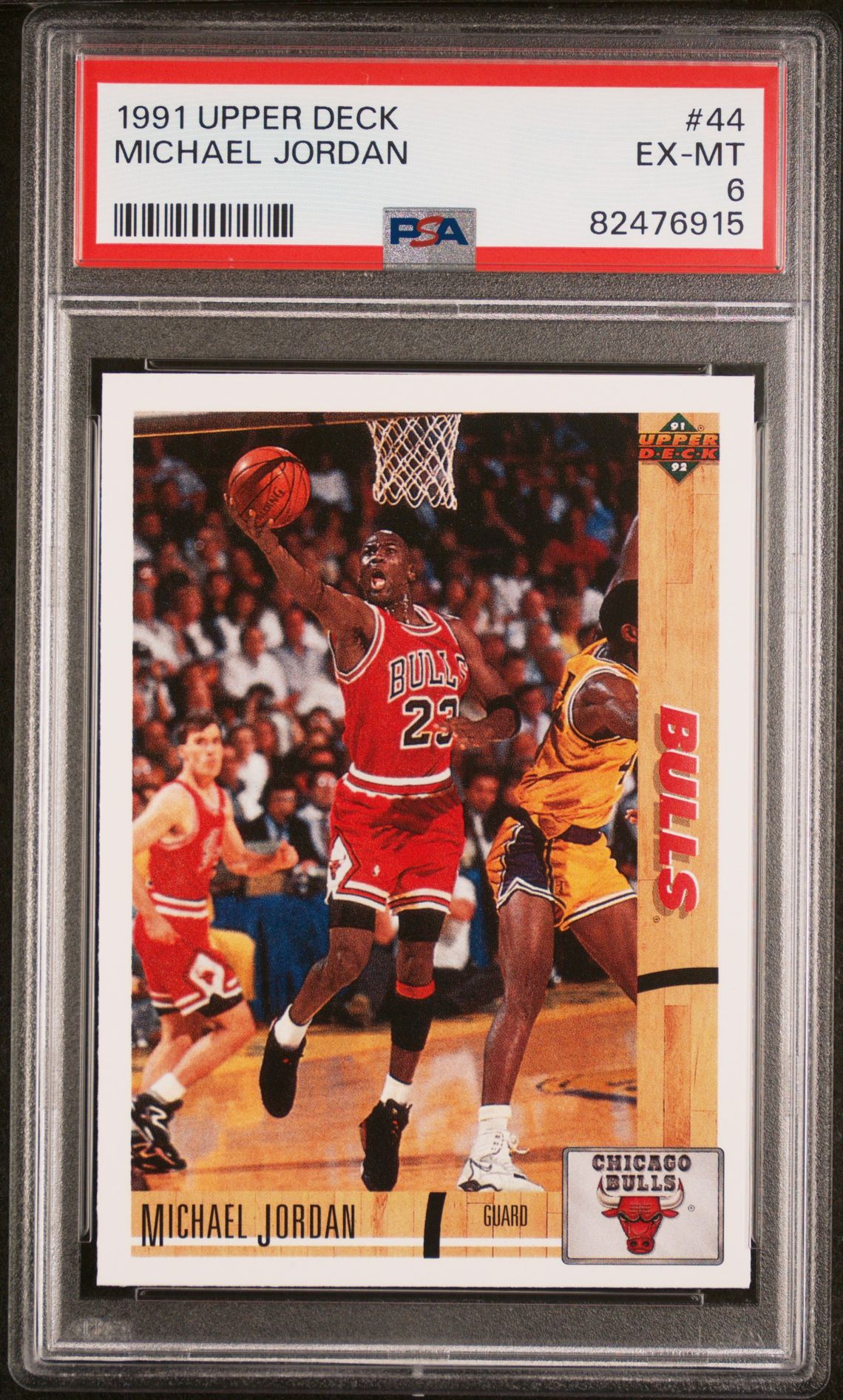 1991 Upper Deck Michael Jordan #44 Ex-Mt 6 front