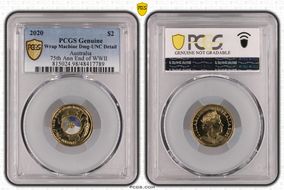 2020 $2 75th Ann End of WWII Colorized N1