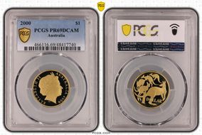 2000 $1 PR69DCAM