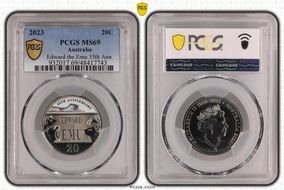 2023 20C Edward the Emu 35th Ann. MS69