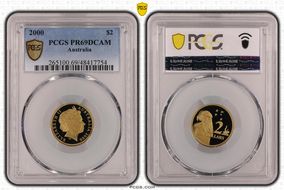2000 $2 PR69DCAM