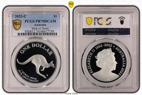 2023-C $1 Mob of Thirty Ag PR70DCAM