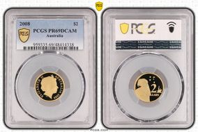 2008 $2 PR69DCAM