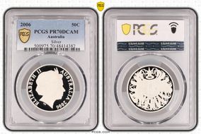 2006 50C KM-821  Ag PR70DCAM