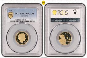 2003 $2 PR70DCAM