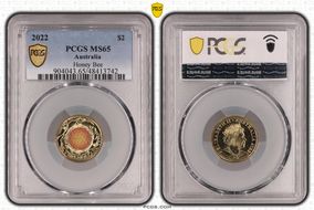 2022 $2 Honey Bee Colorized MS65