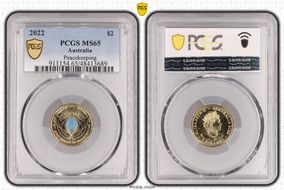 2022 $2 Peacekeeping - Colorized MS65