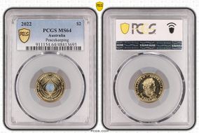 2022 $2 Peacekeeping - Colorized MS64