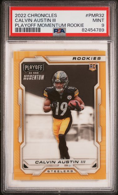 2022 Panini Chronicles Playoff Momentum Rookies #PMR-32 Calvin