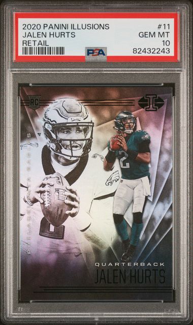 2020 Panini CROWN ZENITH #11 Jalen Hurts front