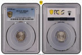 1938(m) 3D MS65