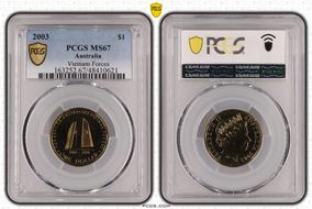 2003 $1 Vietnam Forces MS67