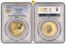 2010-P $1 Blowfly Backyard Bugs MS68